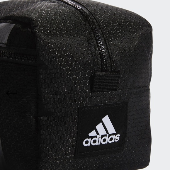 Adidas Toiletry Bag men’s Black/Green NWT - Picture 4 of 8